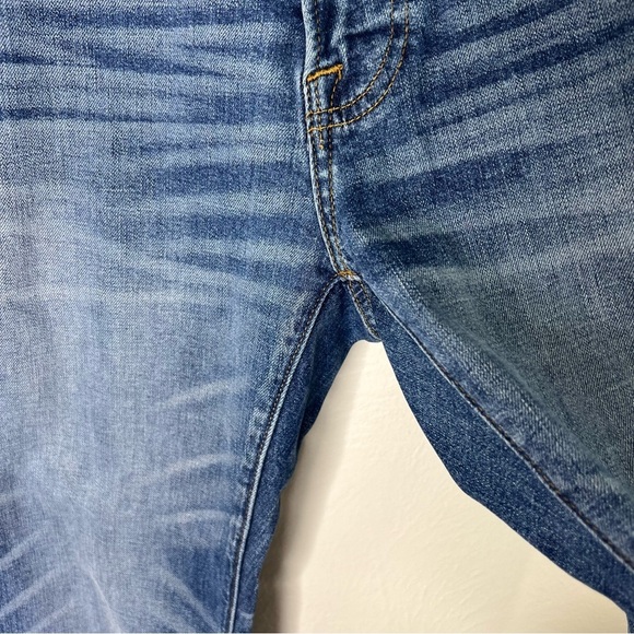 Abercrombie & Fitch Bootcut Jeans Blue Stretch Denim Medium Wash Size 29x30 - Picture 6 of 12